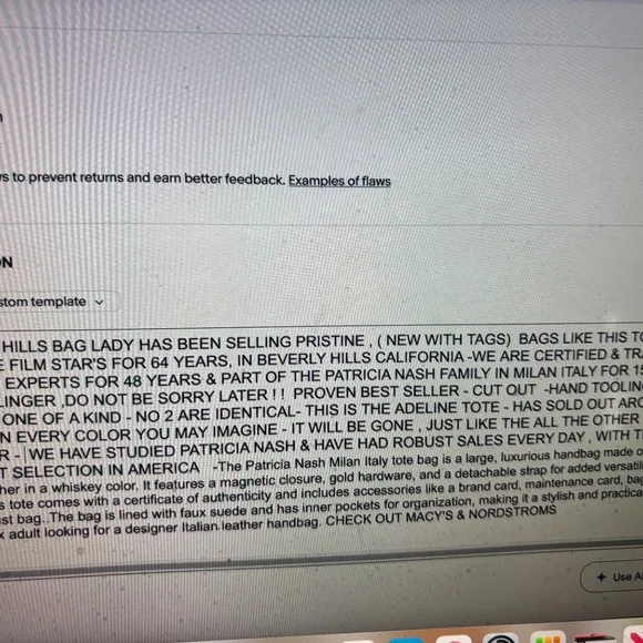 KATE SPADE NY-NWT$438.0064 YEARS IN BEVERLY HILLS CA -FILM STAR READY